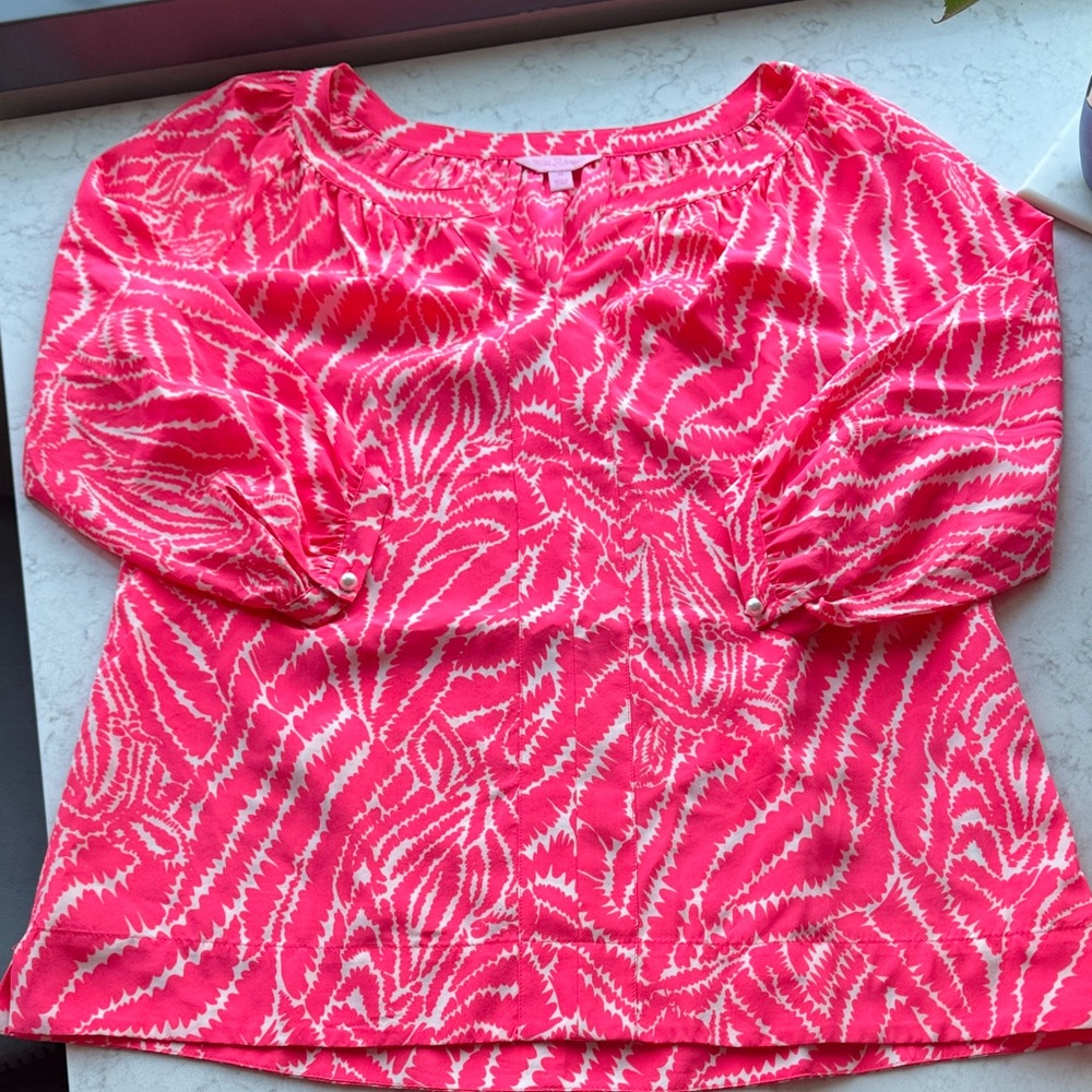 Lilly Pulitzer Silk Blouse